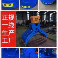 出售中磁吸盤(pán)，抓鋼機(jī)