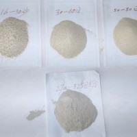 新品種莫來砂 鋁含量更高，鐵含量更低，粉塵更小